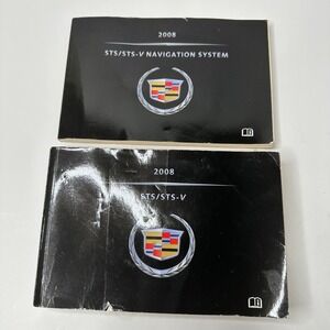 2008 Cadillac STS/STS-V Owner Manuals‎ Navigation System Guide Book Set